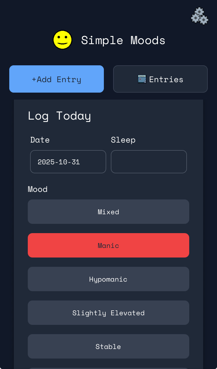 Bipolar Mode Screenshot