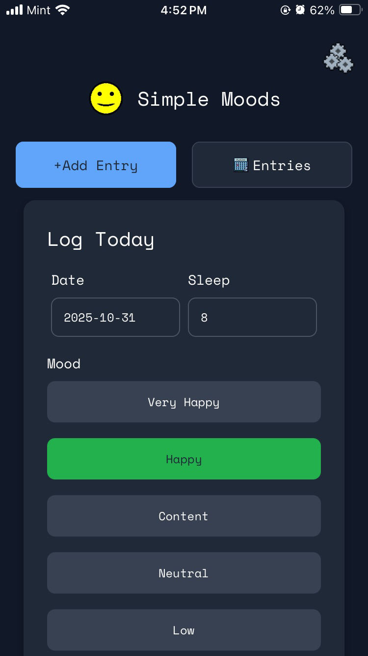 Everyday Mode Screenshot